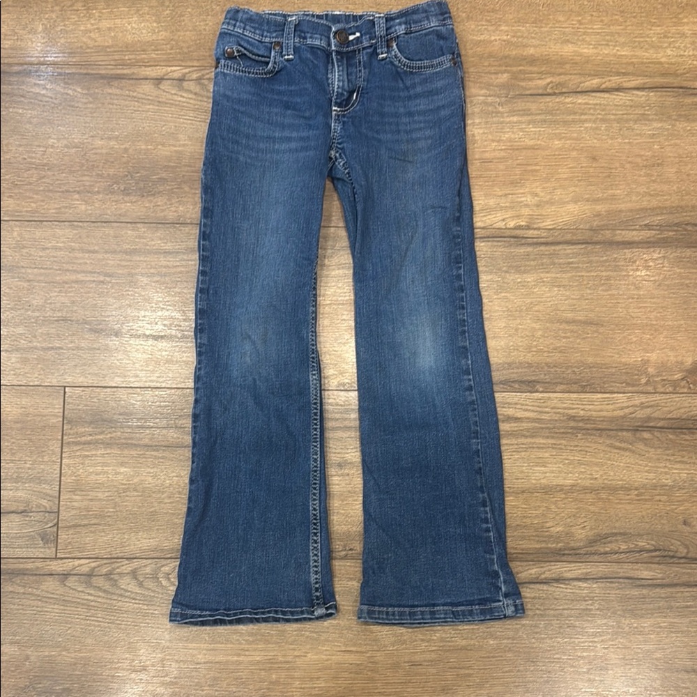 Girls Wrangler Bootcut Jeans - Picture 3 of 6